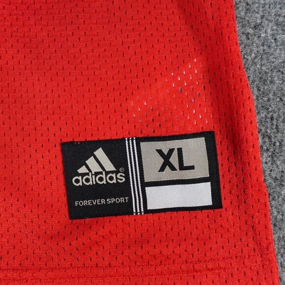 Adidas Basketball Jersey XL Red NC State #33 Josh Powell Cedric Simmons Vintage - Picture 2 of 9